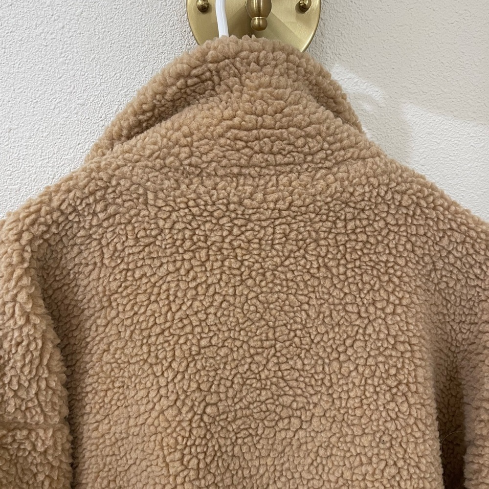 I.AM.GIA Tan Oversized Teddy Fall Jacket - Picture 12 of 14